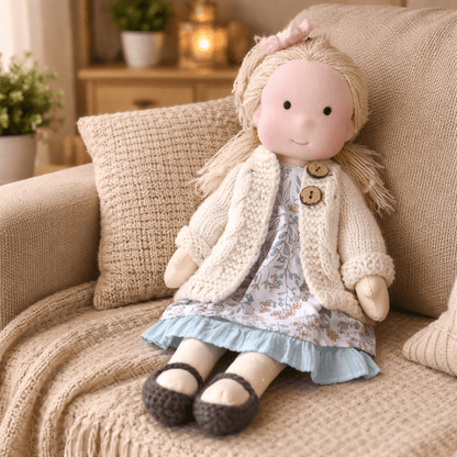 ELORA Handmade Waldorf Doll