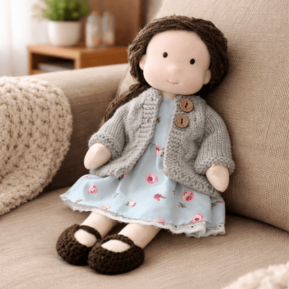 ELORA Handmade Waldorf Doll