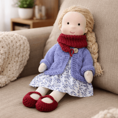ELORA Handmade Waldorf Doll