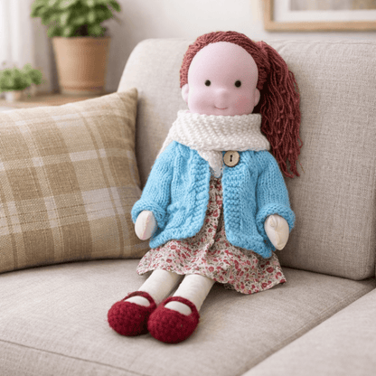 ELORA Handmade Waldorf Doll