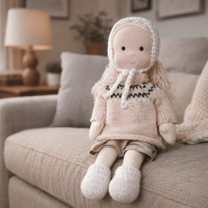 ELORA Handmade Waldorf Doll