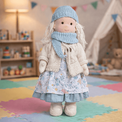 ELORA Handmade Waldorf Doll