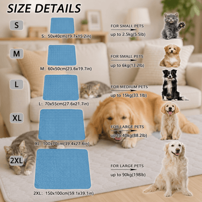 CHILLTAIL Extra Large Cooling Rest Bed