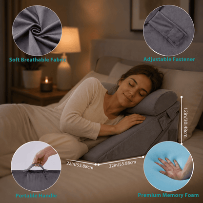 ELEVAREST Adjustable Bed Wedge Pillow
