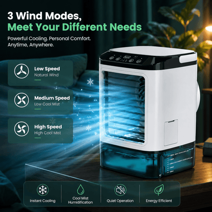MISTHAVEN Portable Cooling Fan