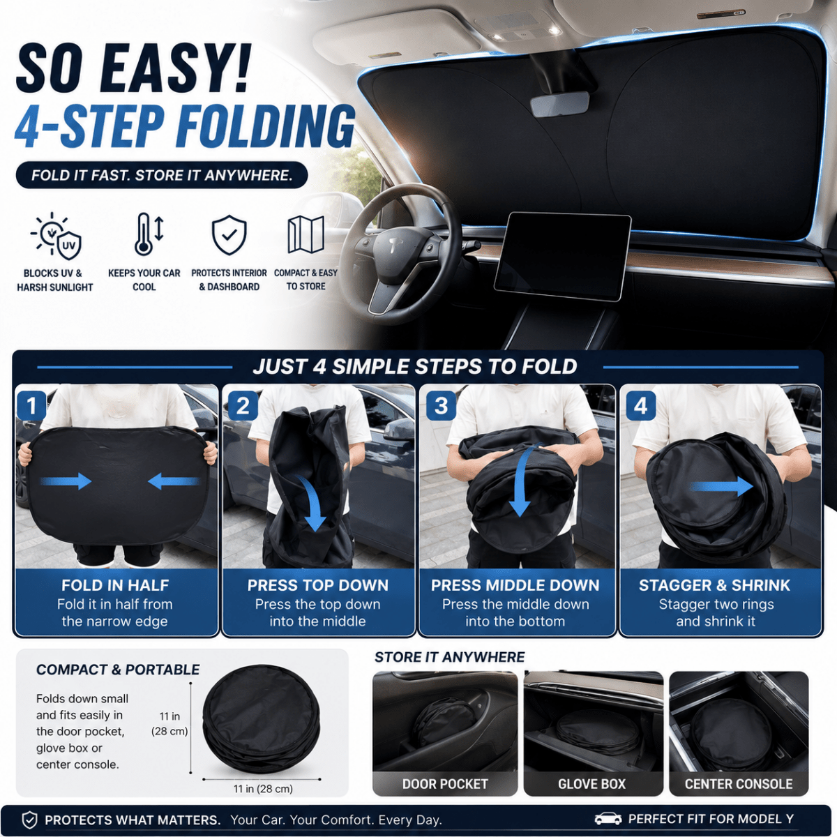 ROADSHADE Windshield Sunshade