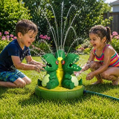 DINOSPLASH Interactive Dinosaur Water Sprinkler
