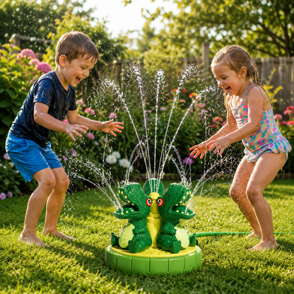 DINOSPLASH Interactive Dinosaur Water Sprinkler