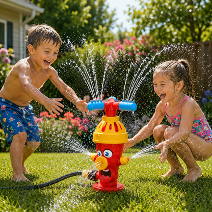 SPLASHHYDRA Cartoon Hydrant Sprinkler