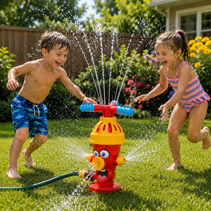 SPLASHHYDRA Cartoon Hydrant Sprinkler