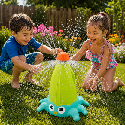 AQUAREX Rotating Octopus Water Toy