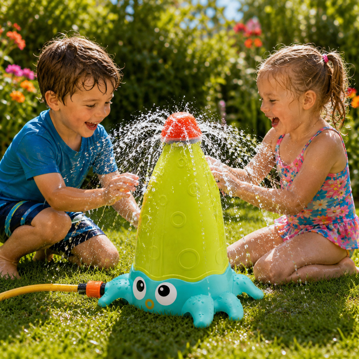 AQUAREX Rotating Octopus Water Toy