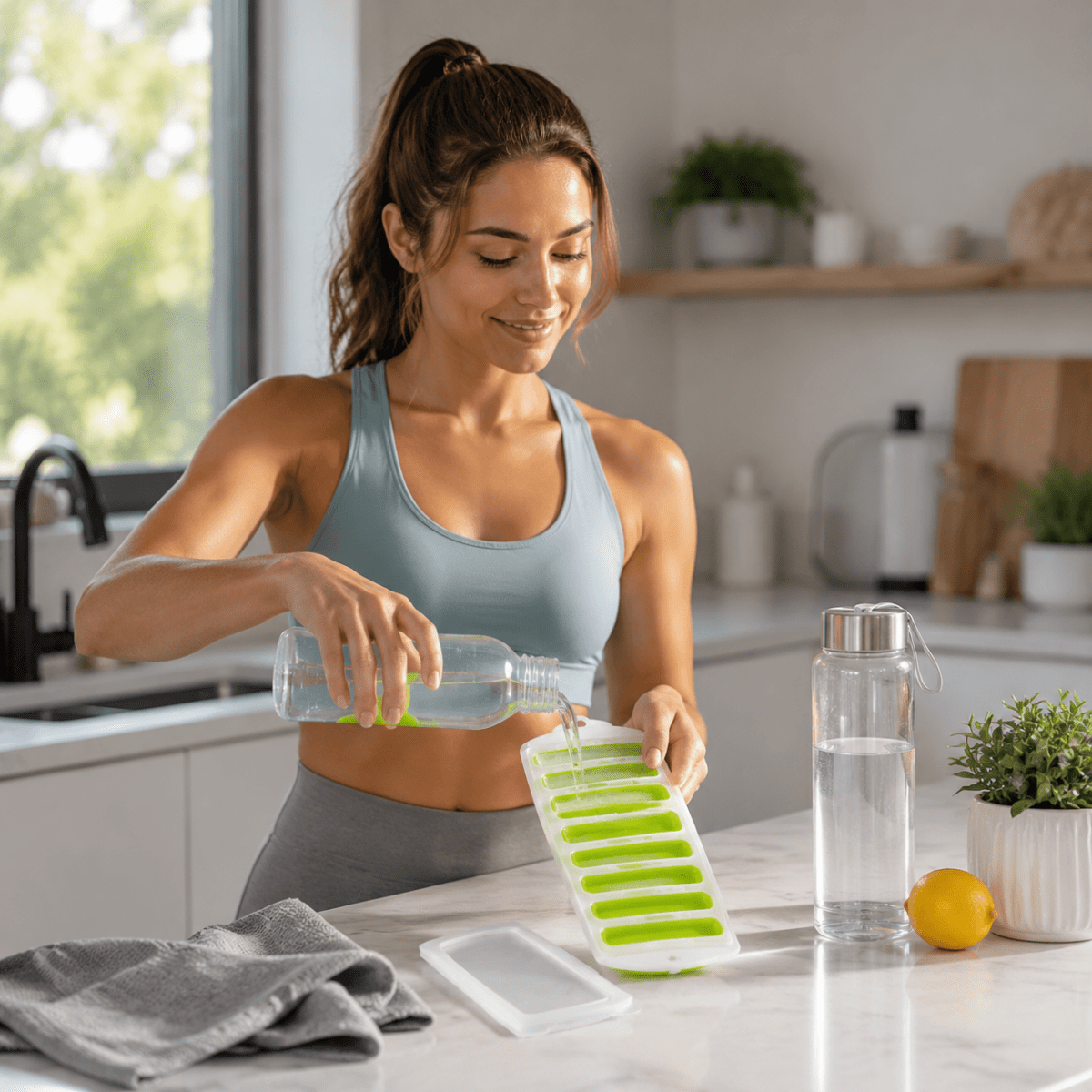 ICEPOP Silicone Ice Cube Tray