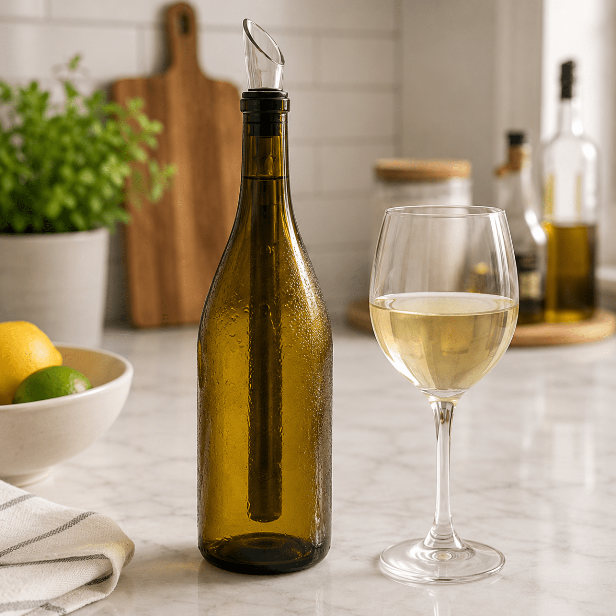 PUREVINO Stainless Steel Cooling Rod