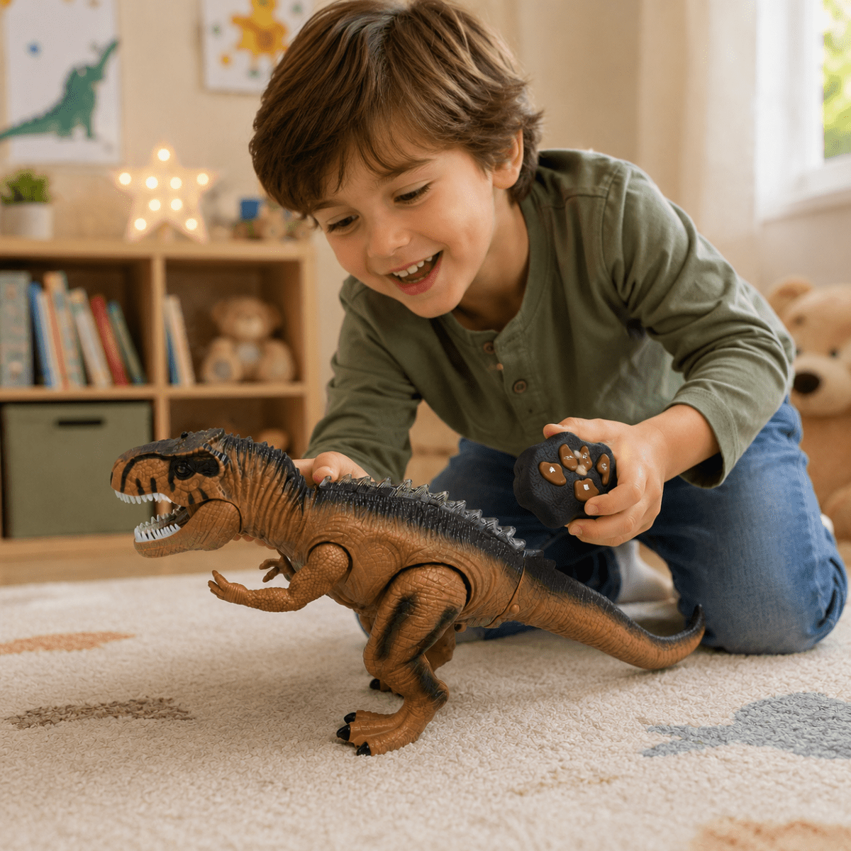 JURASPARK Interactive Toy Dinosaur