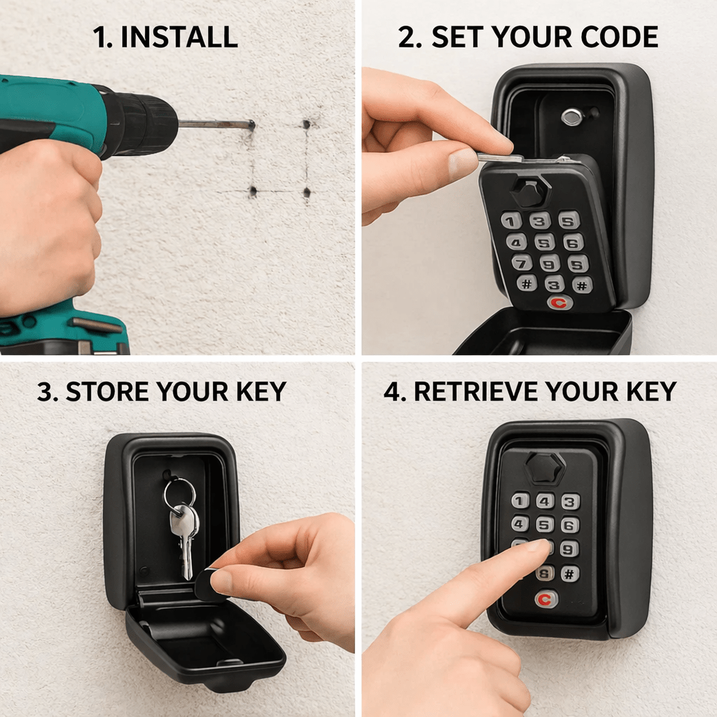KEYFORT Outdoor Key Safe