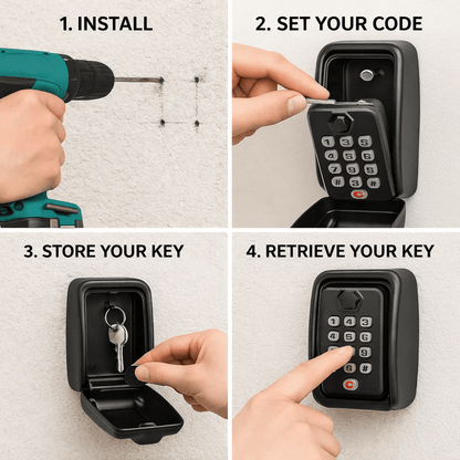KEYFORT Outdoor Key Safe