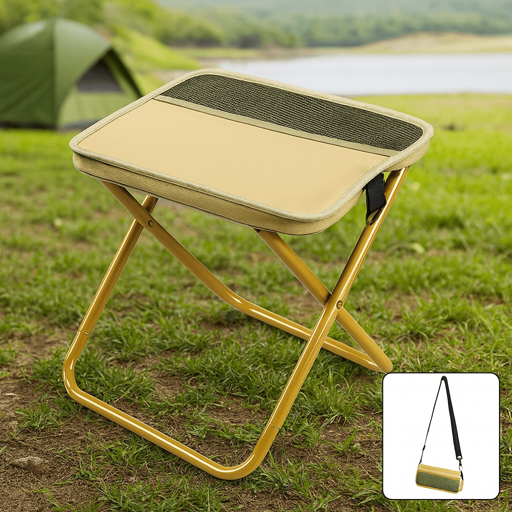 2-IN-1 CHAIR BAG Waterproof Folding Chair image with text 1