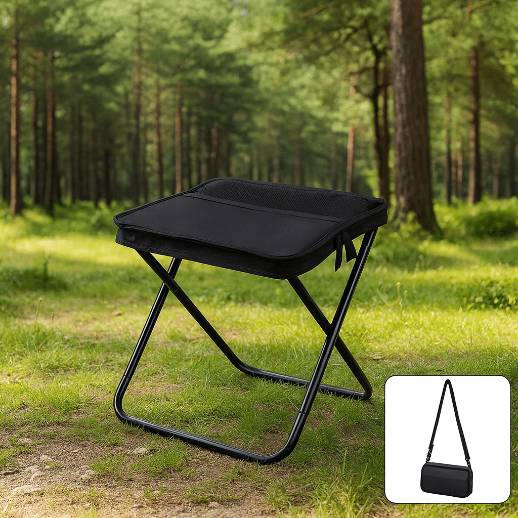 2-IN-1 CHAIR BAG Waterproof Folding Chair image with text 3