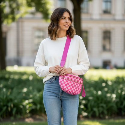 MARELLA Checkerboard Crossbody Bag