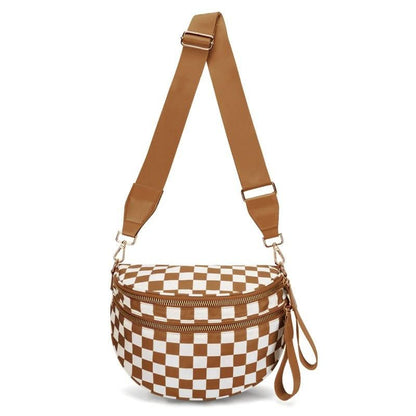 MARELLA Checkerboard Crossbody Bag