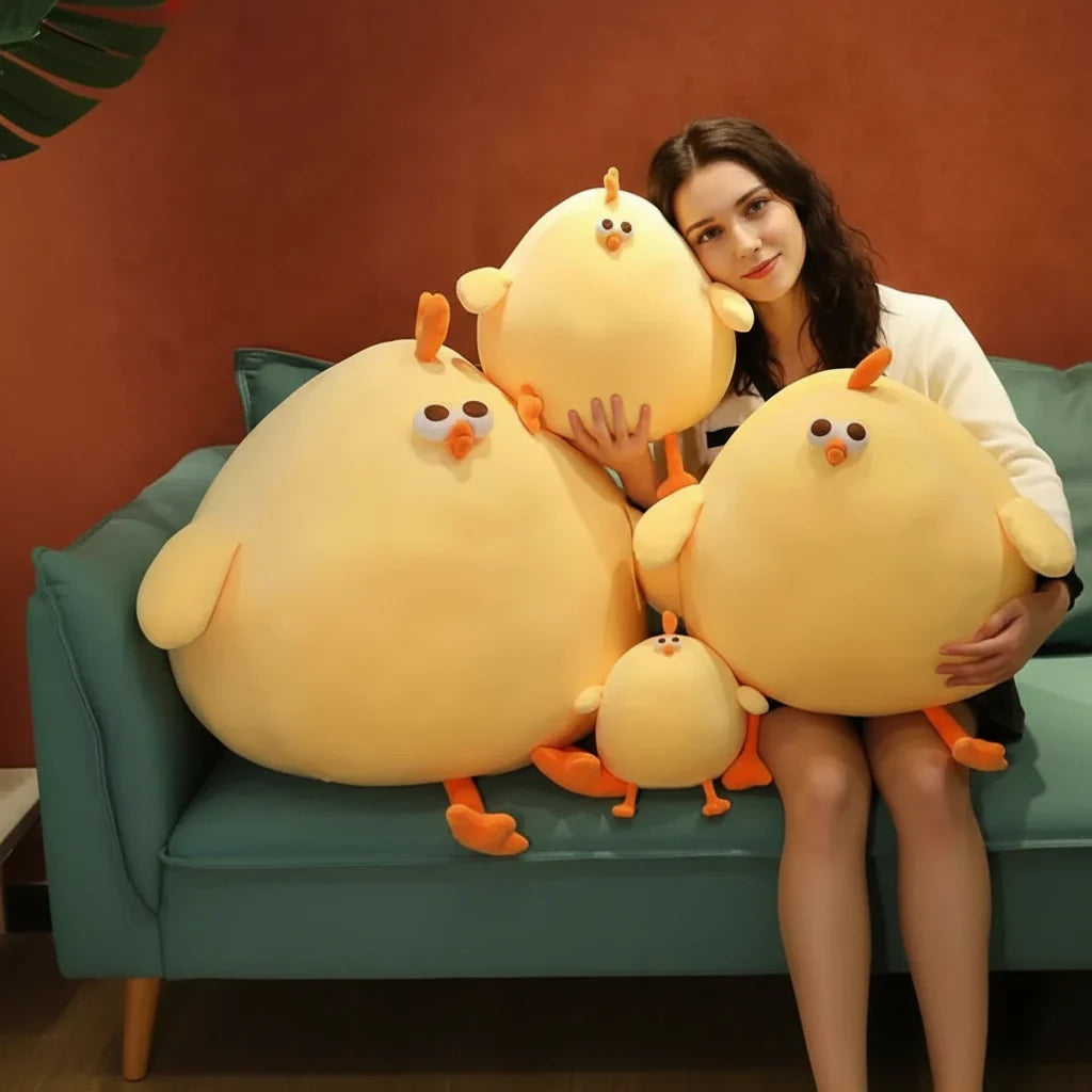 Puffloo Plushchick Giant Cuddly Bird lifestyle image 3