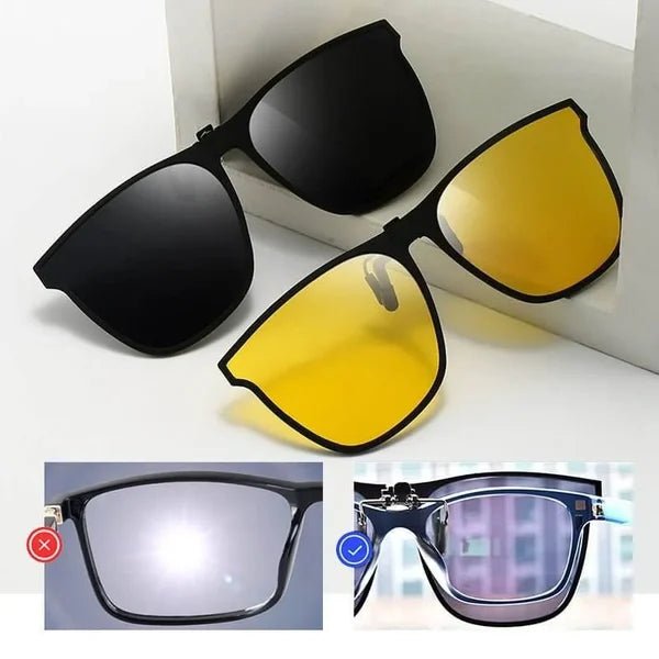 CLIPVIEW Polarized Clip-on Sunglasses