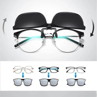 CLIPVIEW Polarized Clip-on Sunglasses