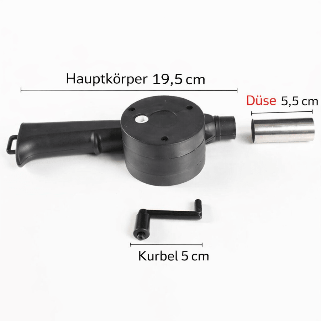 FIREBOOST Manual Grill Blower