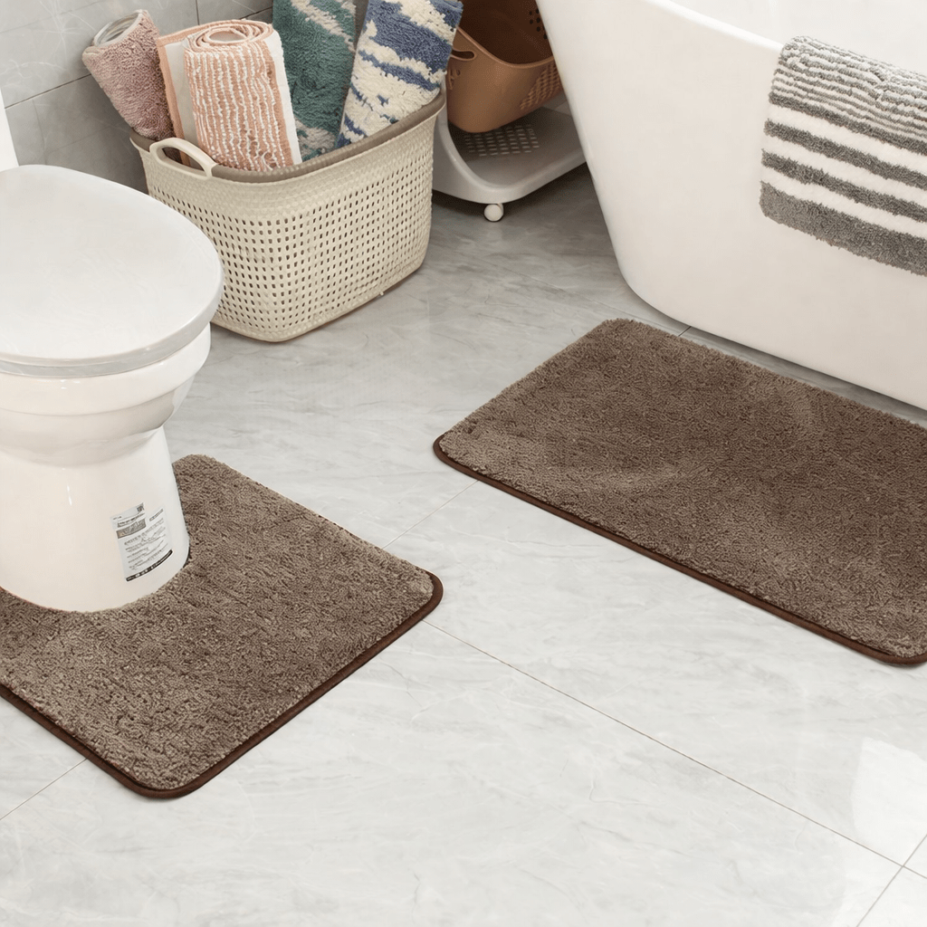 SOFTURA COMFORTMAT Fluffy Microfiber Bath Mat