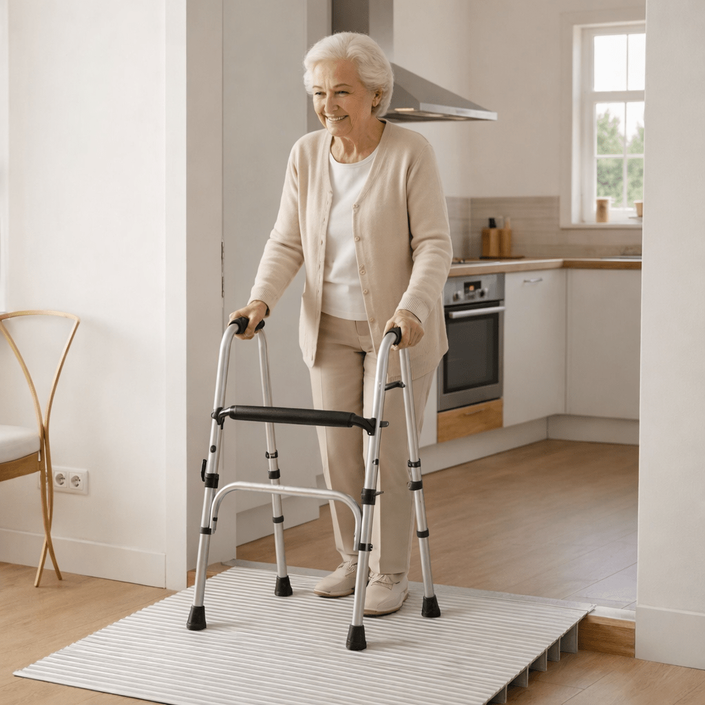 ALUACCESS Lightweight Aluminum Threshold Ramp