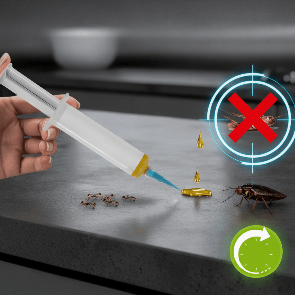 INSECTLOCK Gel Bait Against Cockroaches Indoor Outdoor