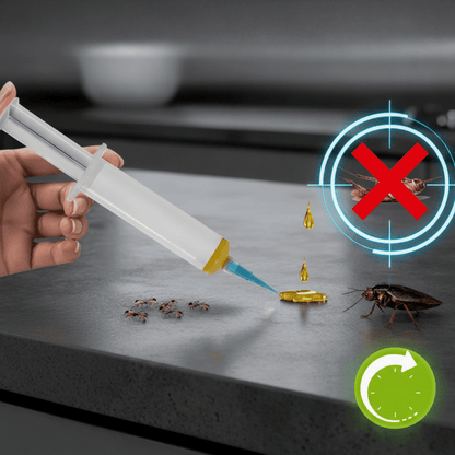 INSECTLOCK Gel Bait Against Cockroaches Indoor Outdoor
