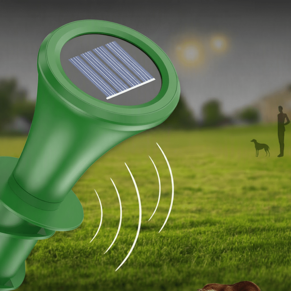 Solar Mole Repellent Effective Defence