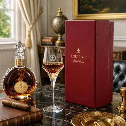 Cognac Glasses, Crystal Brandy Snifter Tasting Glass Set