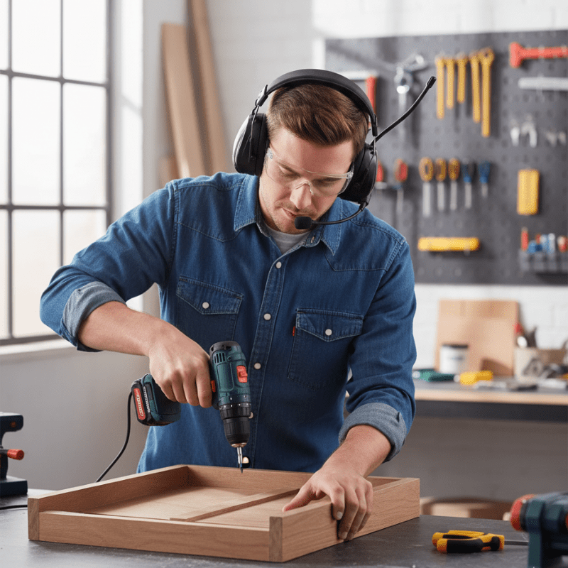 SAFE COMM DAB FM Radio & Hands-Free Communication