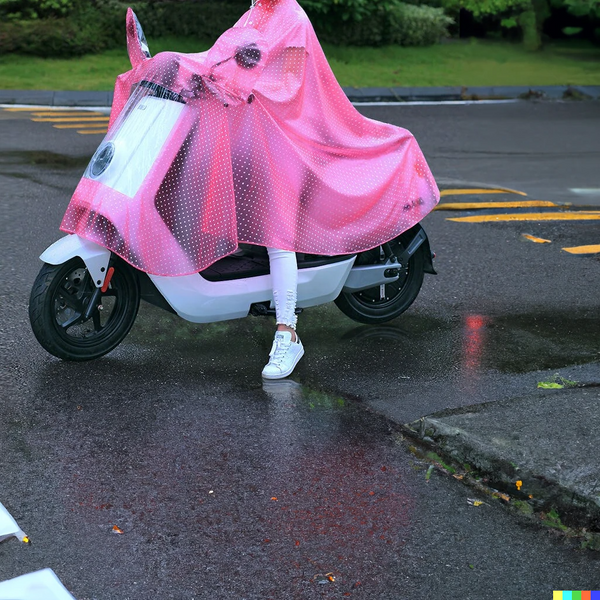 Motorcycle Rain Suit, Full Body Thick Waterproof Rain Coat