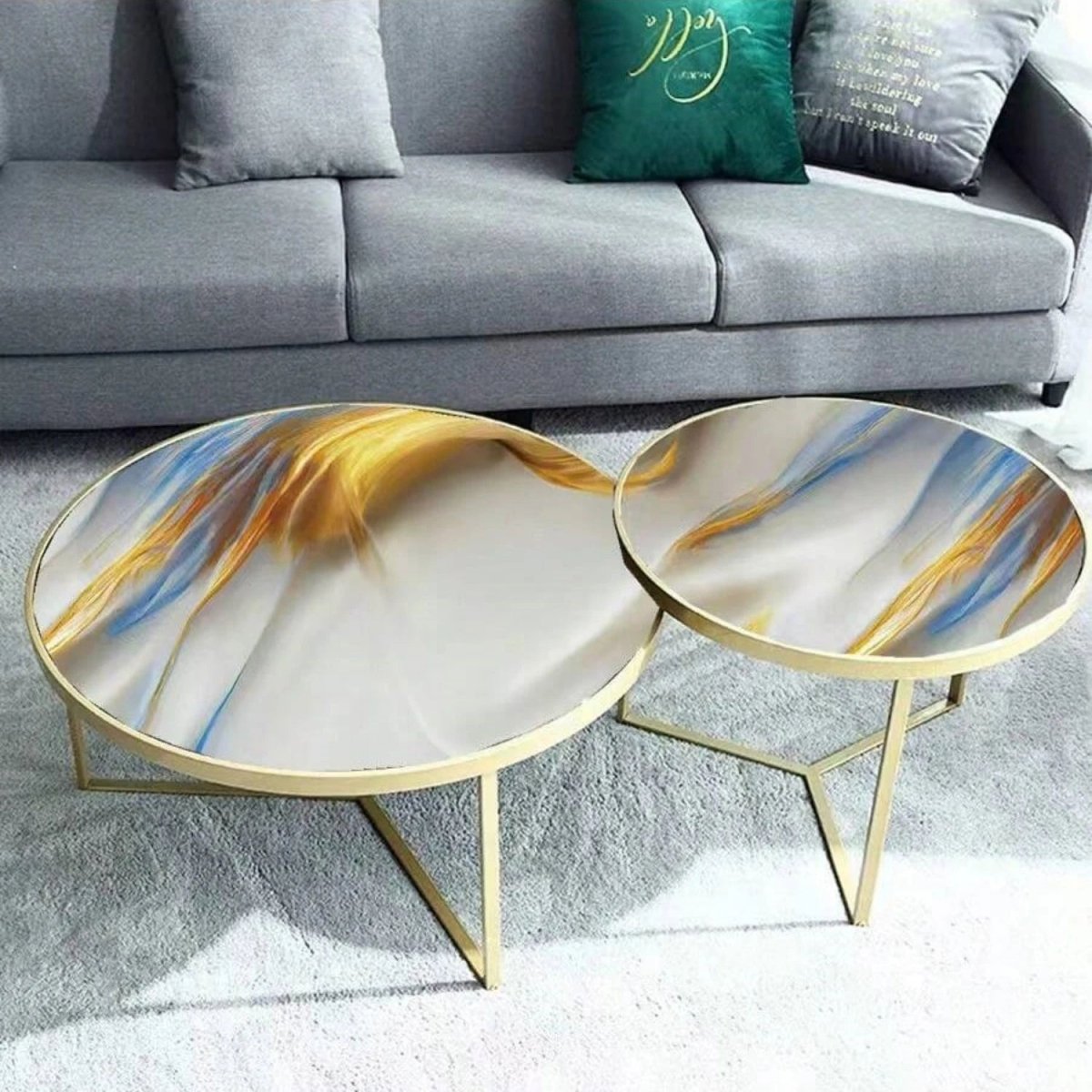 LUXWRAP Aluminum Foil Marble Wallpaper