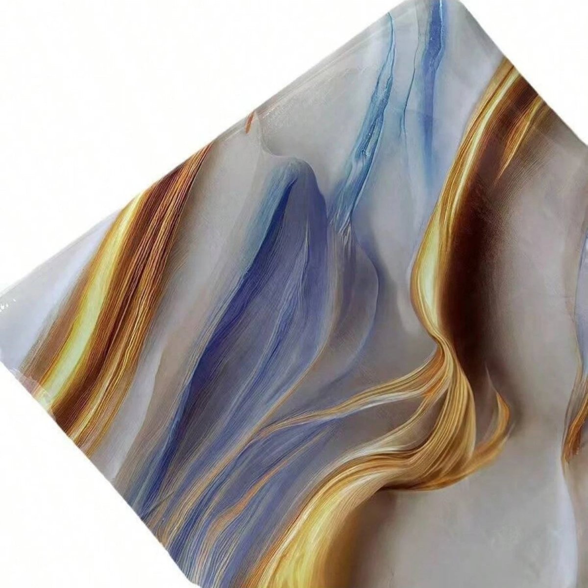 LUXWRAP Aluminum Foil Marble Wallpaper