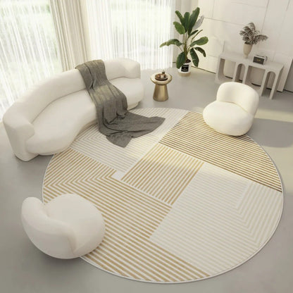 ROOMCRAFT Soft Round Polyester Carpet