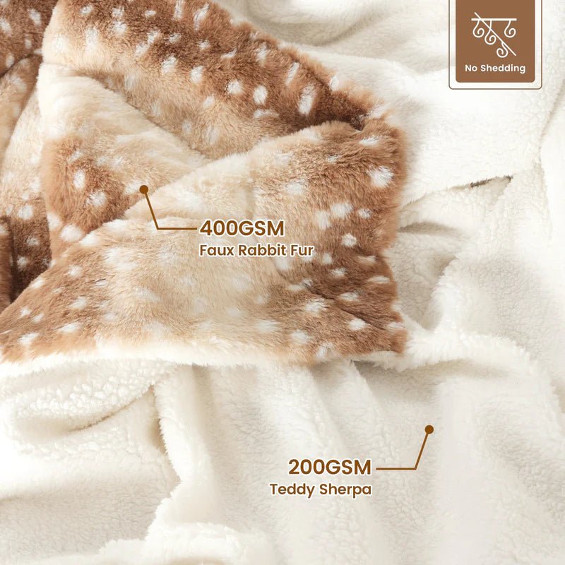 WILDCOZY Cozy Wild Fur Blanket