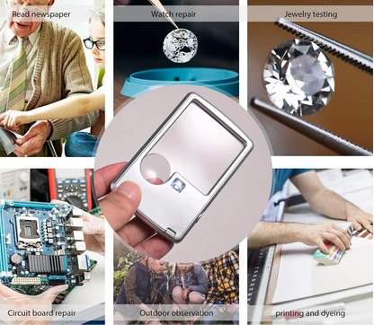 MINISICHT LED Pocket Magnifier