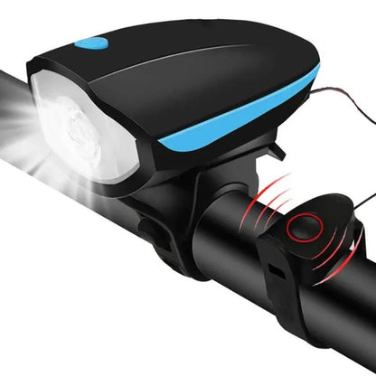 WARNING LIGHT Rechargeable 3-in-1 LED Bicycle Lamp