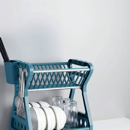DRAINPRO Robust 2-Tier Dish Drainer