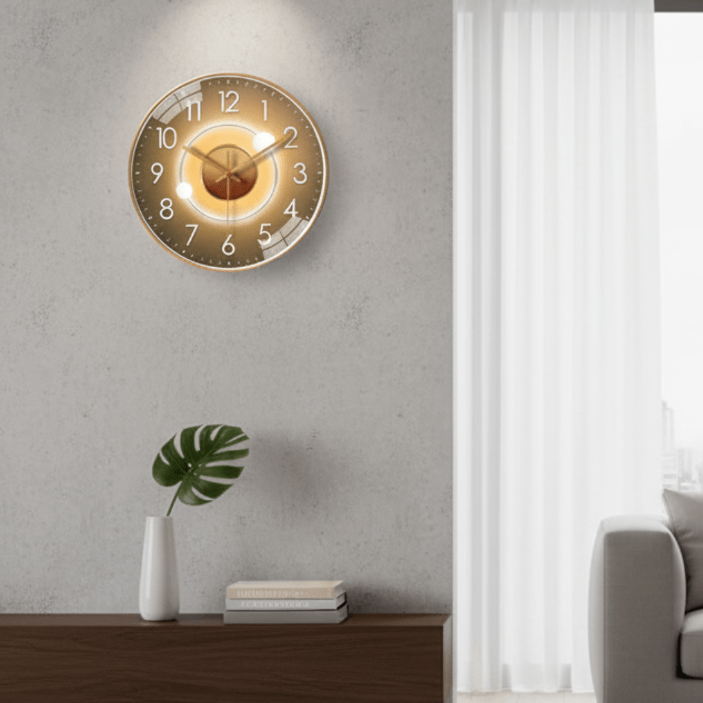 TICKLESS Silent Wall Clock