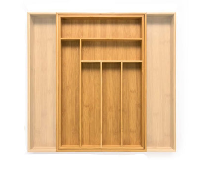 WOOD ONE-PIECE Adjustable Eco-friendly Drawer Organizer
