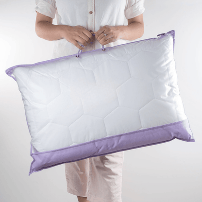 Veluvon Serenity Pillow | Hypoallergenic & Antibacterial |