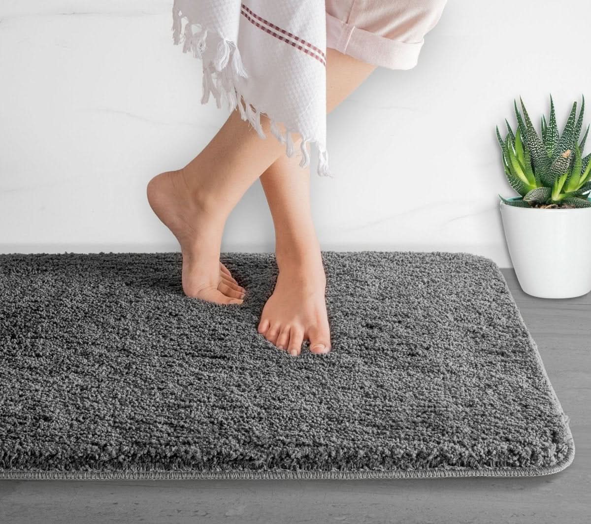 Nordura BathMat | Soft Microfiber Bath Mat | Quick Drying