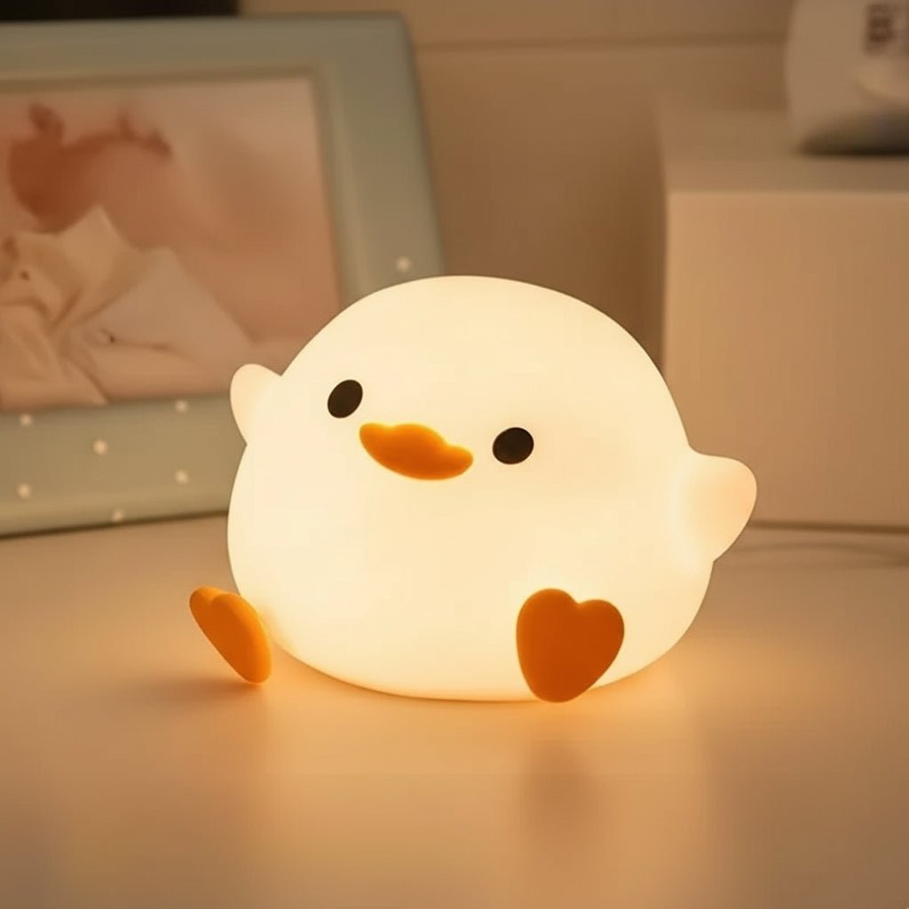 COZYDUCK Cute Silicone Duck Lamp