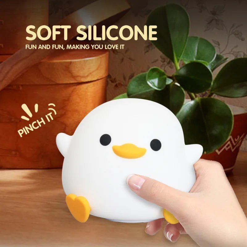 COZYDUCK Cute Silicone Duck Lamp